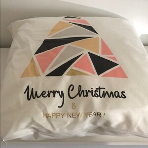 Festive Merry Christmas Cushion Cover